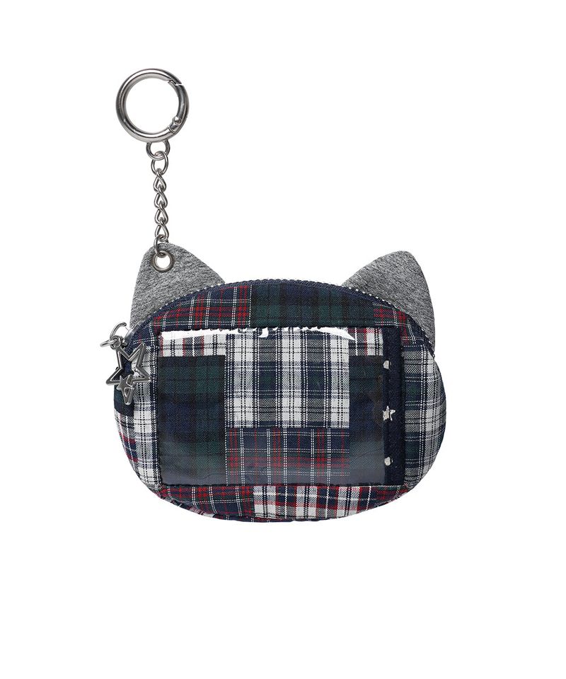 CAT CHECK POUCH KEYRING MULTI(CV2GFUAB71A)
