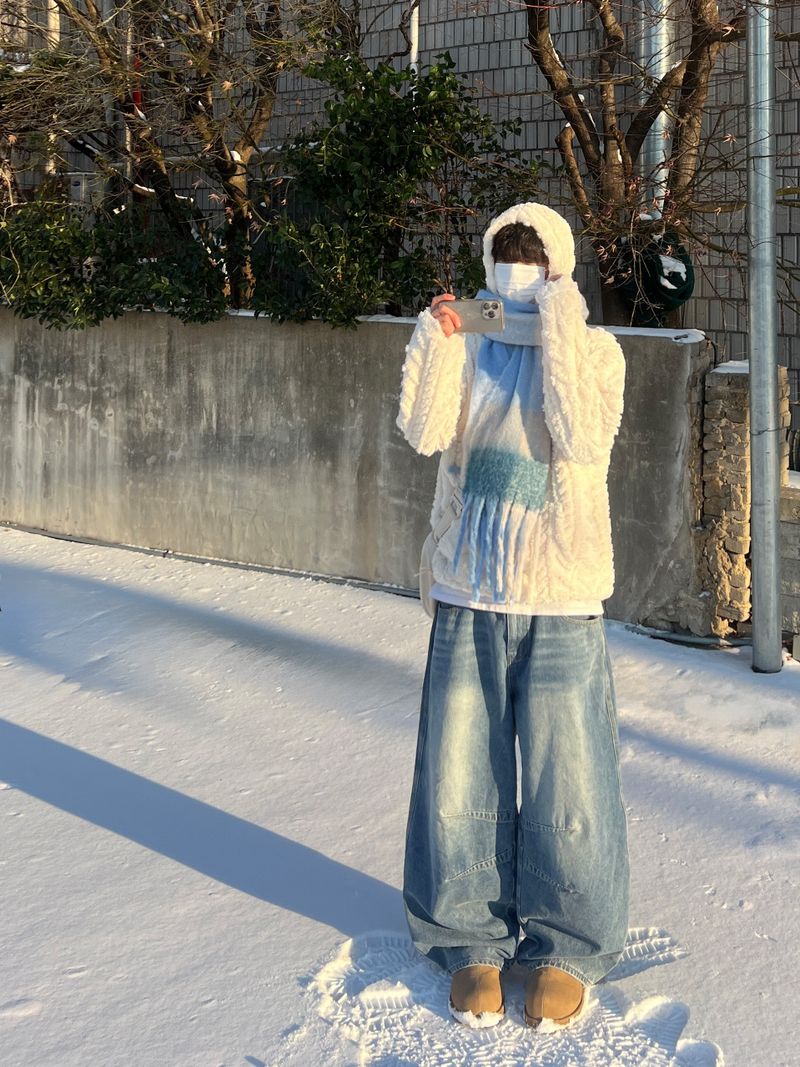 Fleece Cable Knit Hoodie (3 Colors)