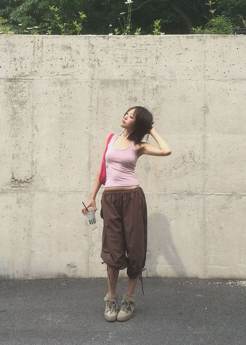 CARGO STRING BERMUDA PANTS (6color)