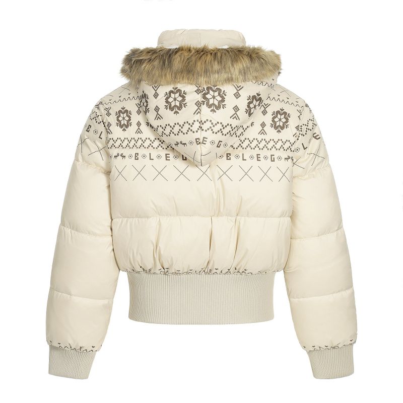 Nordic Snow Cute Padded Jumper