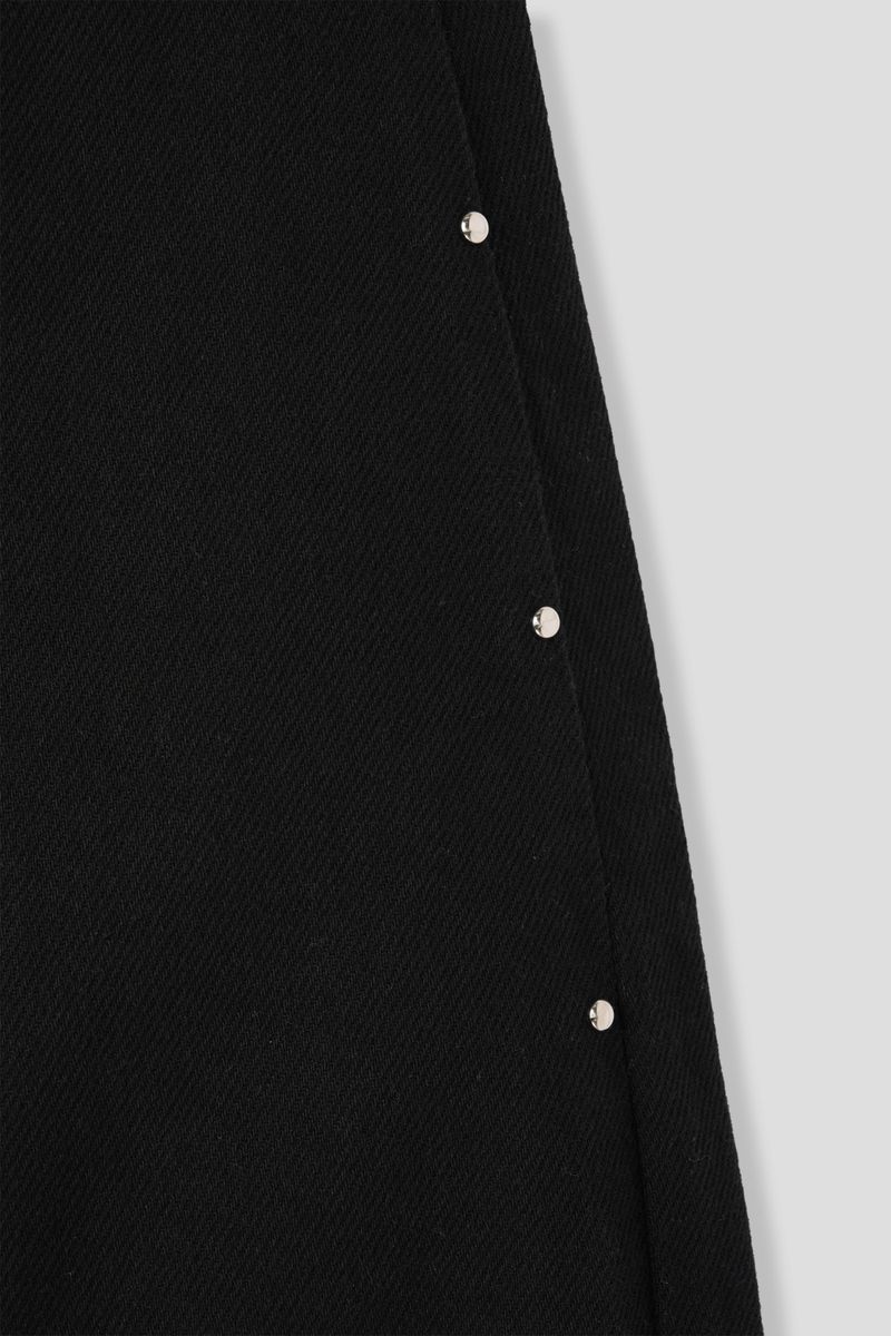 STUD BALLOON WIDE PANTS (2C)