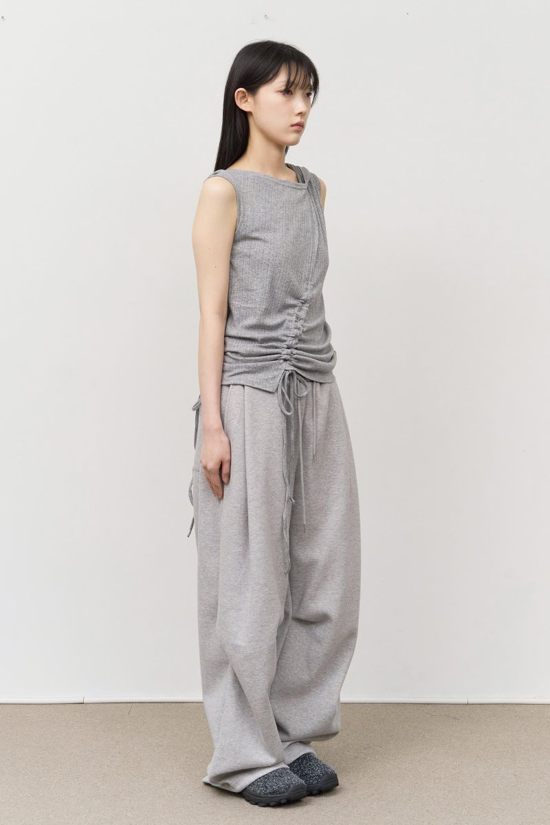 Rose Curved Sweatpants