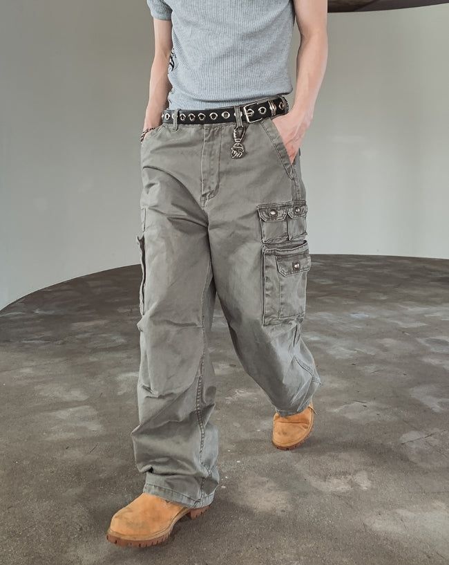 2PLAN（ツープラン）の「Berken Multi-Pocket Wide Cargo Pants（Pants）」