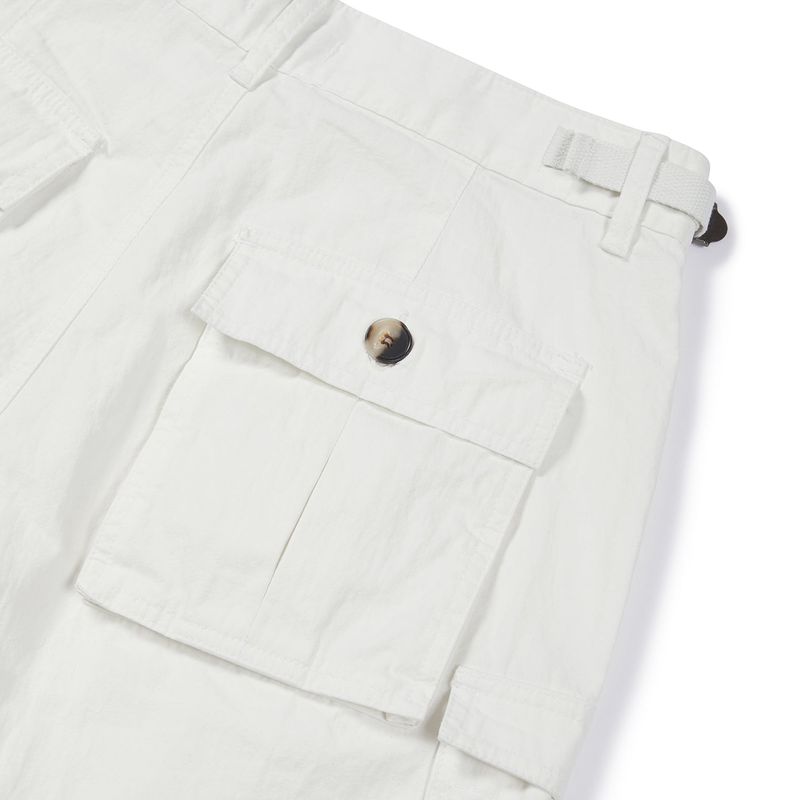 Issue cargo shorts / White