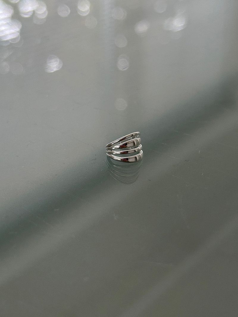 [925silver] 4Line earcuff