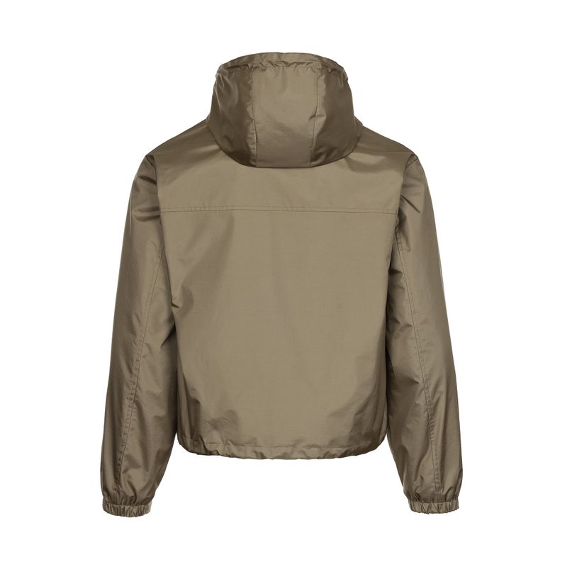 SYMBOL EMBROIDERY WINDBREAKER [BEIGE]