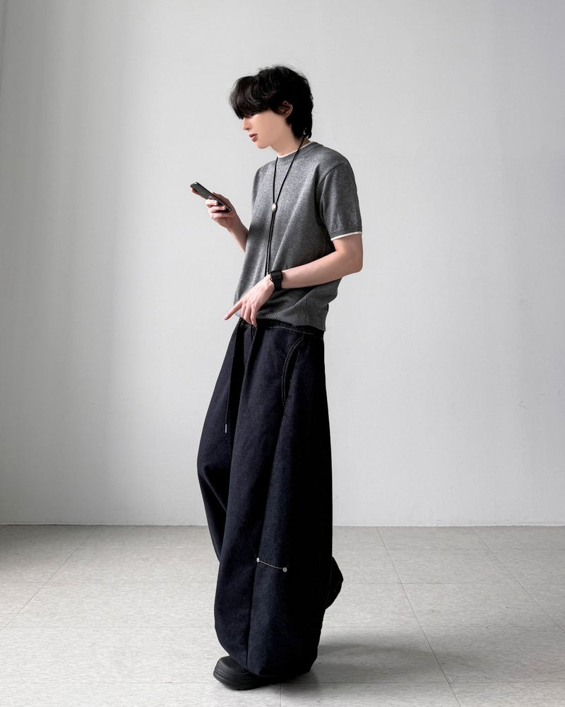 Elix Curve Wide Denim