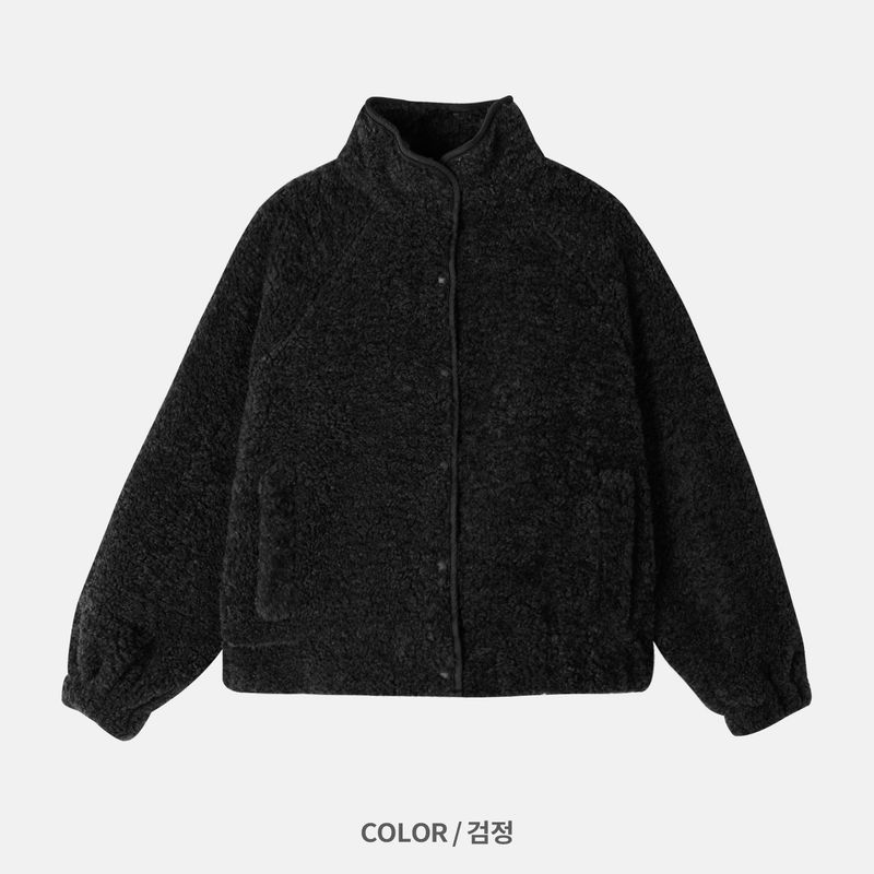 Days High Neck Fleece Zip-Up (4c)