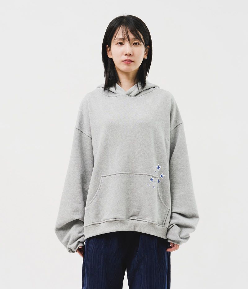 HIFIFNK(ハイファイファンク)の「(MADE) Blue Star Softy Hoodie_Grey(Tops)」