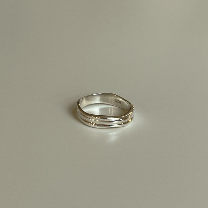 Gentle ring (silver) *1PCS