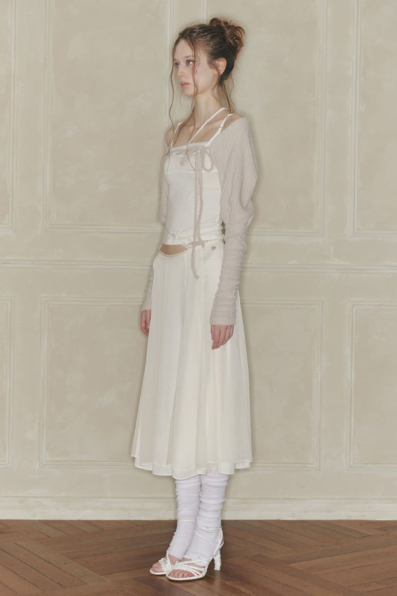 MOONFLOWER SKIRT cream