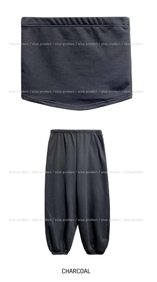 Moana Heavy Pile Top Jogger Set