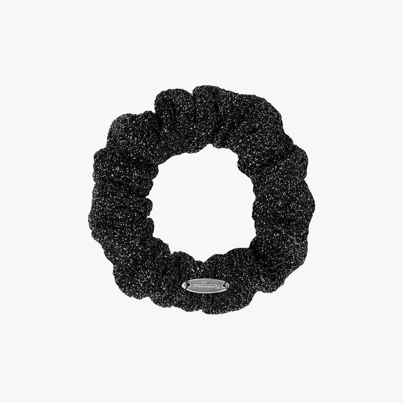 mellotory(メロートリー)の「MINI METAL SCRUNCHIE (BLACK)(Hair Accessories)」