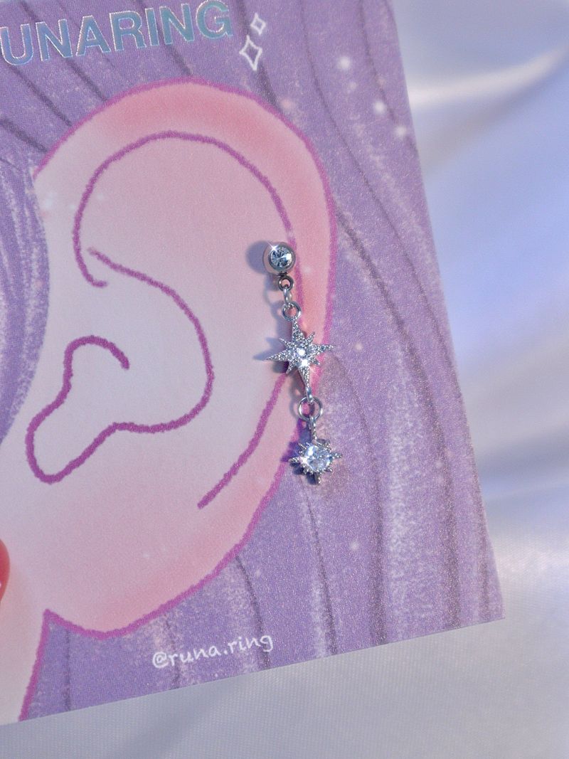shiny starlight piercing