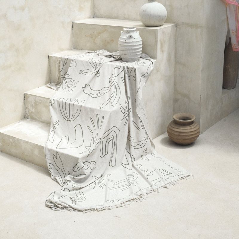 [Eco blanket] Camino - Natural