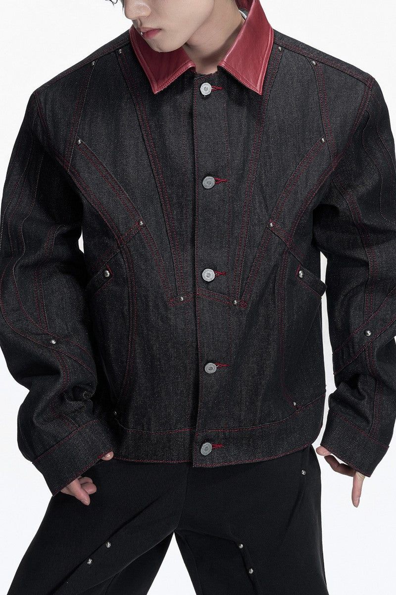 Argue Cultureの「Raw Denim Embroidered Jacket（Jackets/Outerwear）」