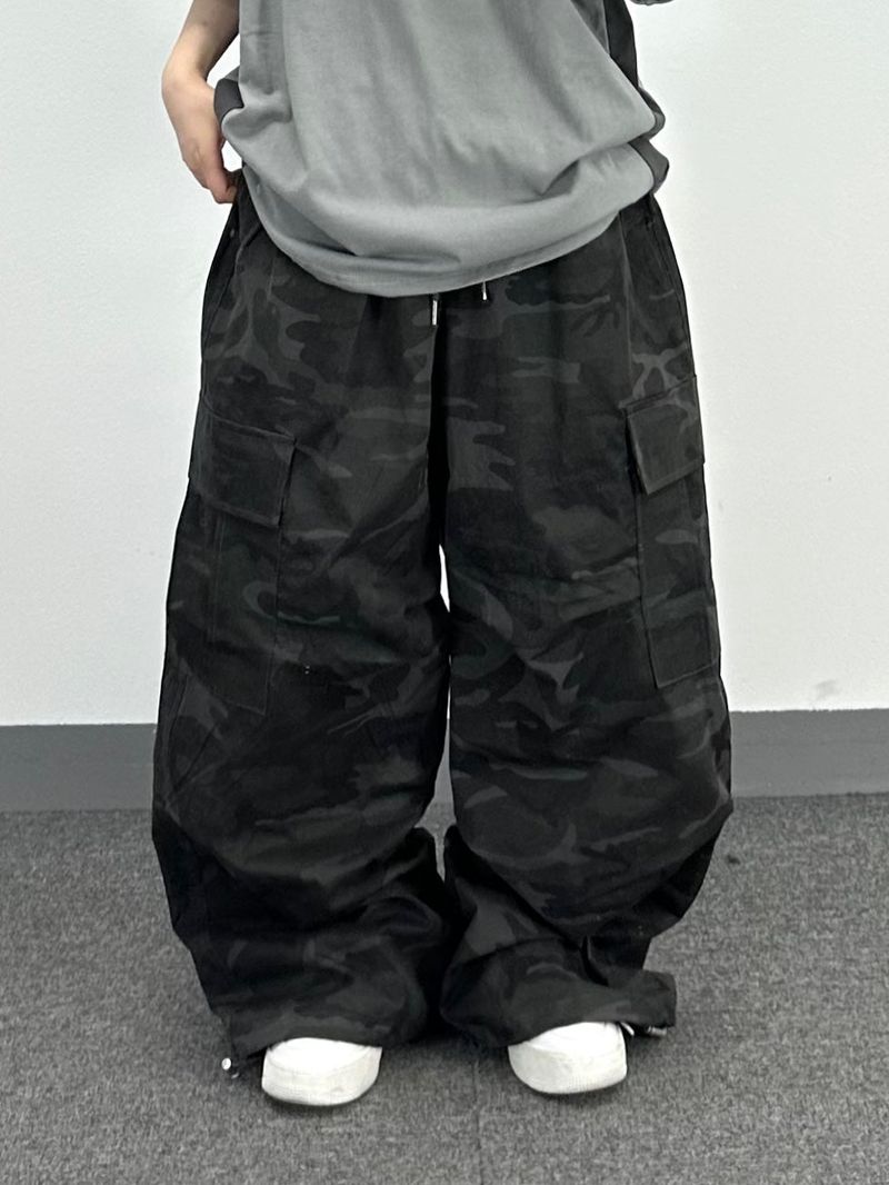 camo combat cargo pants