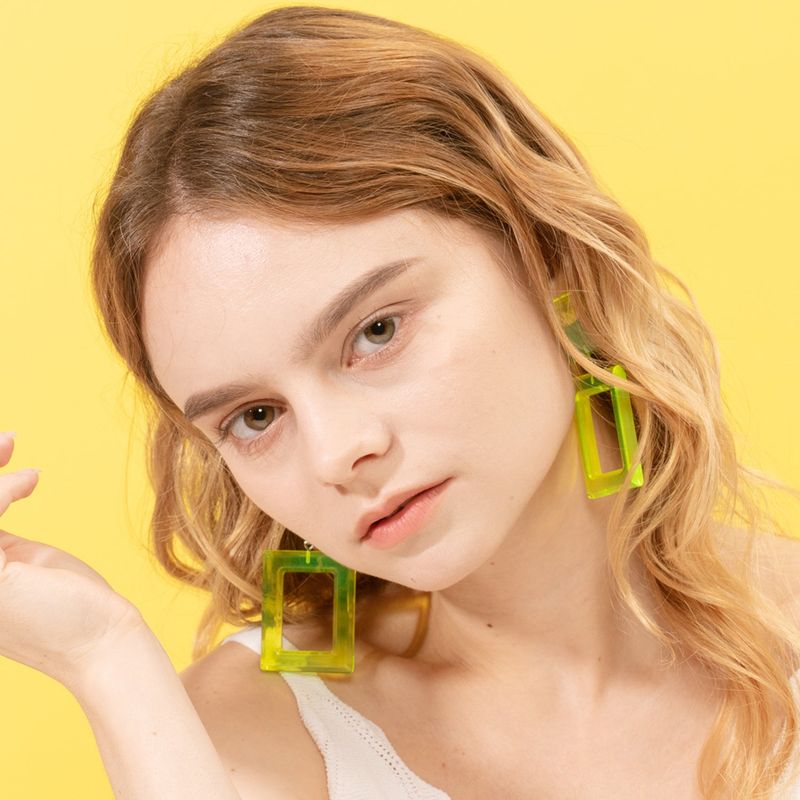 Crystalsquare - Neon Green