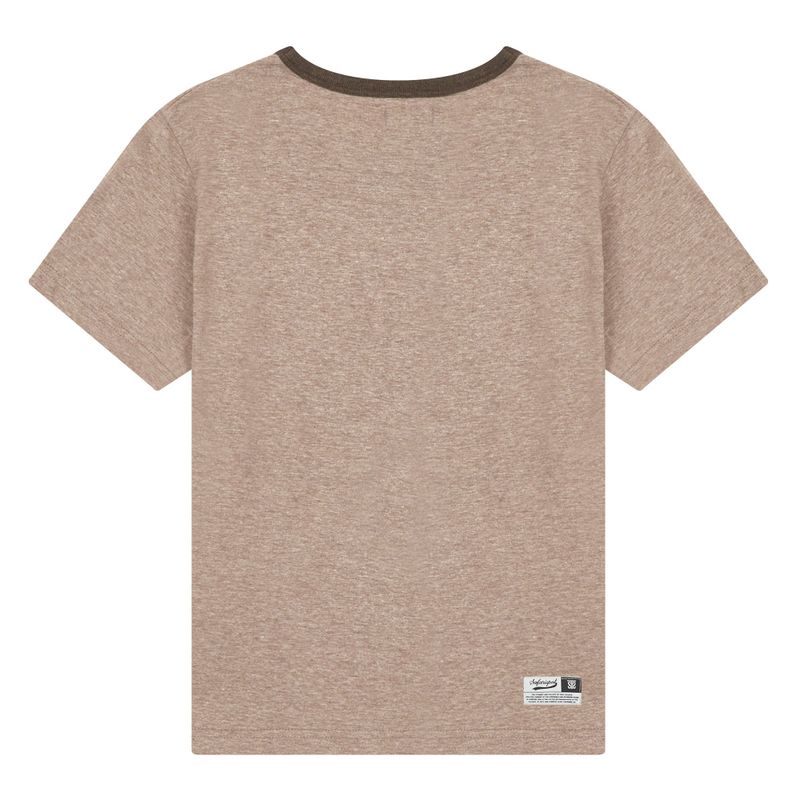  ROUX BASE SCHOOL CLUB TEE (BROWN)