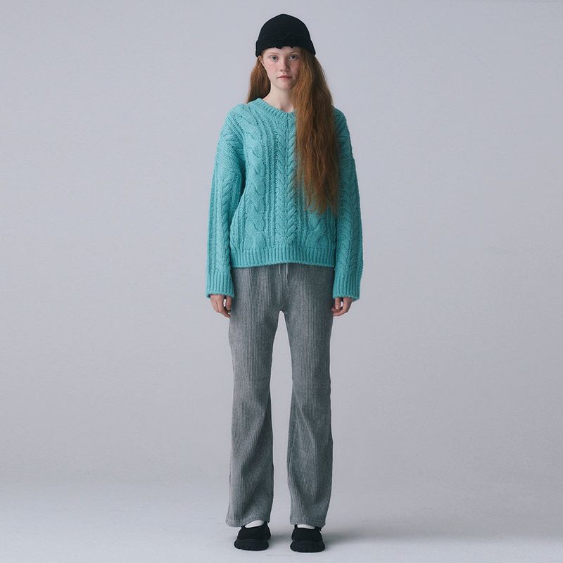 FUN FROM FUN(ファンフロムファン)の「CORDUROY BANDING PANTS_ CHARCOAL(Pants)」