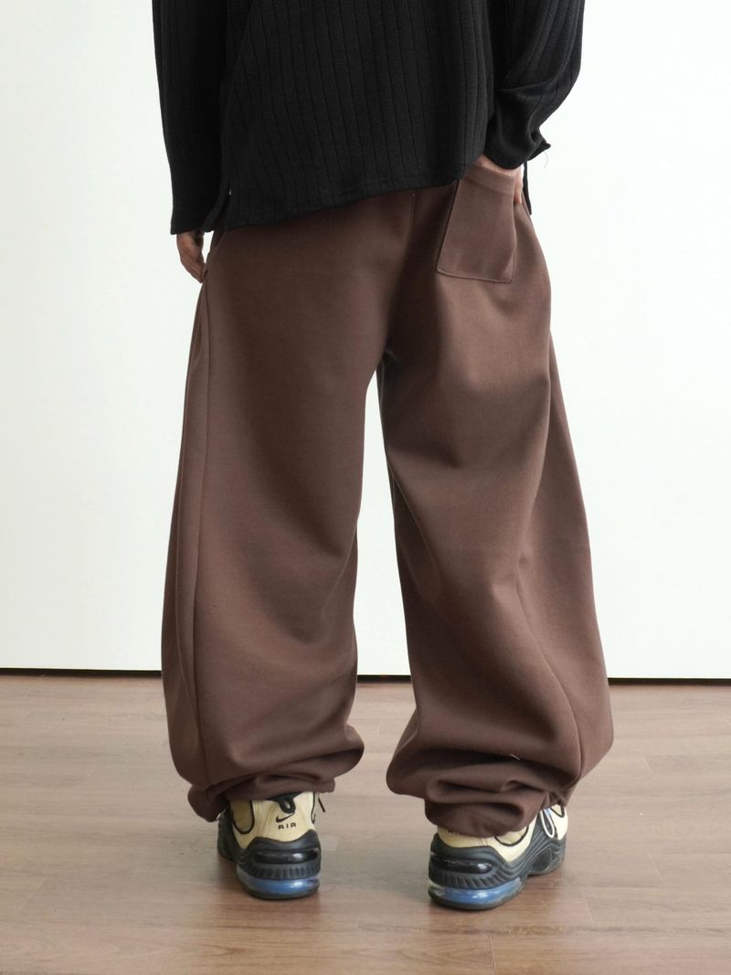Pinch Side Snap Sweat Pants 6C