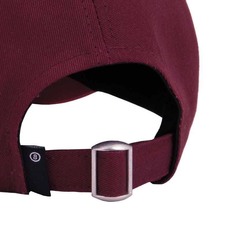 Catching Eye Ball Cap - Burgundy / Pink Yarrow