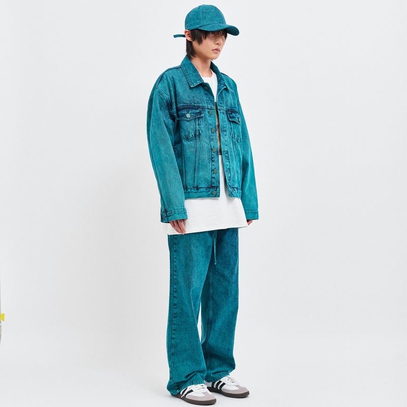 SOJU DENIM OVERSIZED TRUCKER JACKET