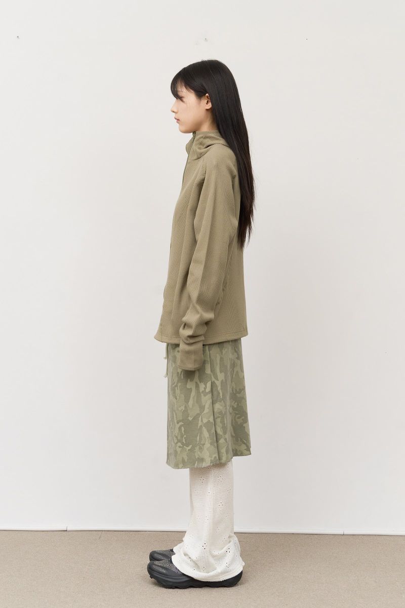 (W) Muse Camo Washed Skirt