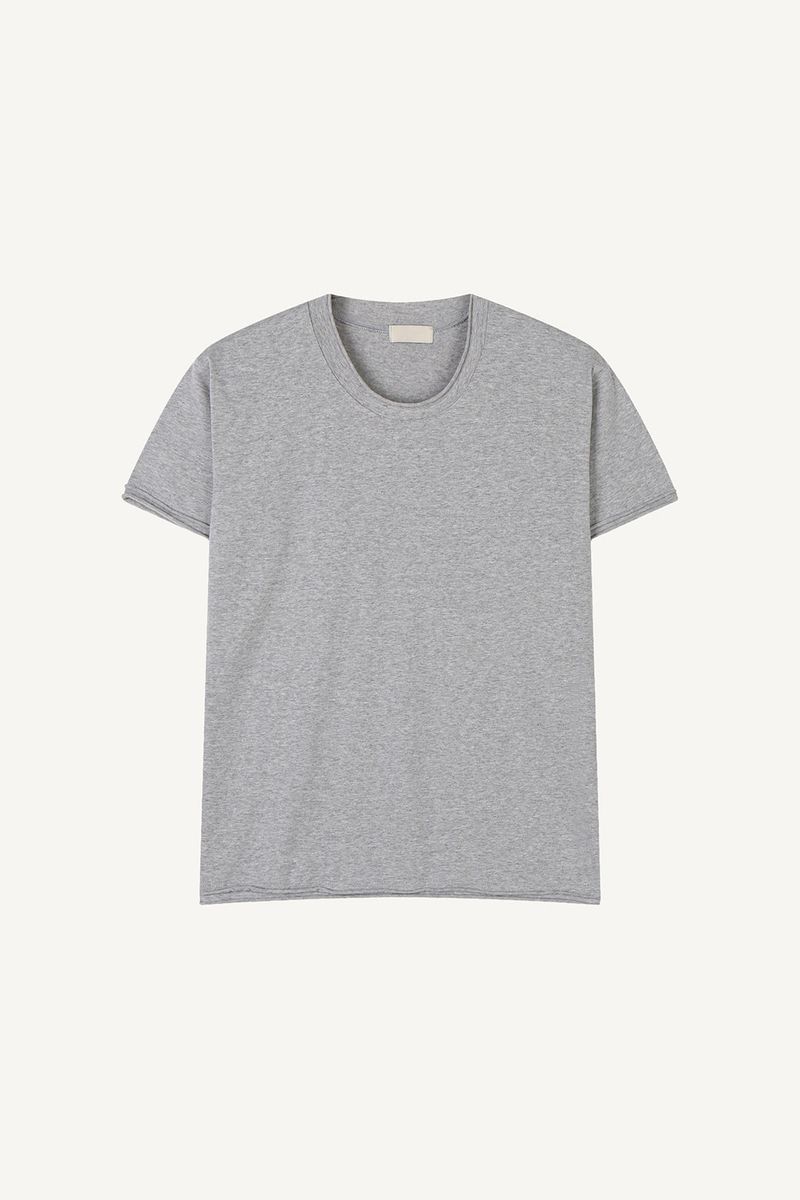 Modal soft cutoff t-shirt