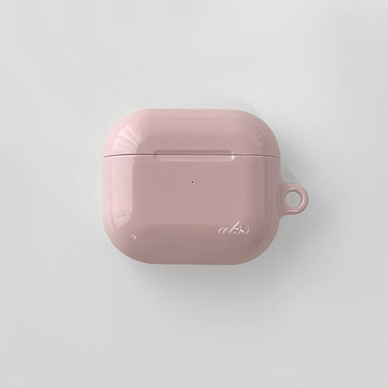 allthesamestudio（オールザセイムスタジオ）の「ペールピンクグロッシーエアポッズケース（スマホグッズ/小物）」