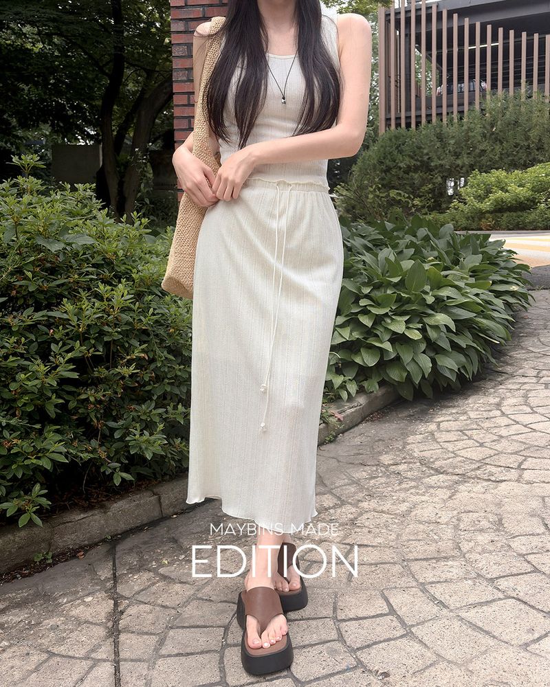 [MADE] Jue sleeveless & skirt set