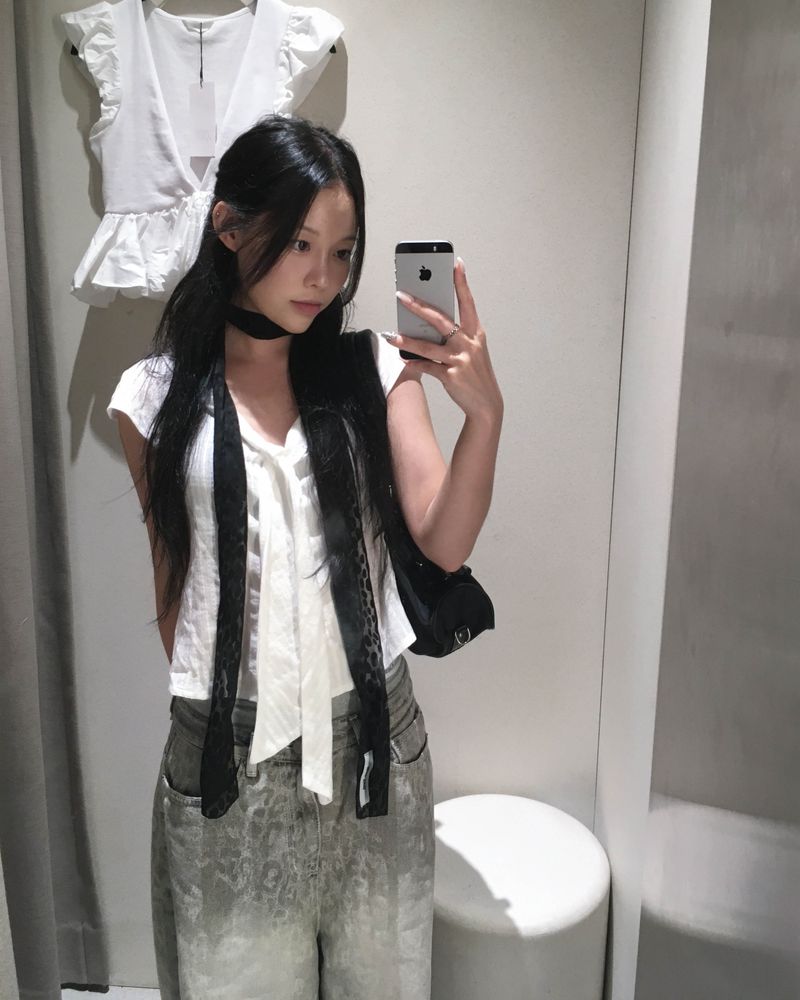 kyoive(コイブ)の「Tie blouse(Tops)」