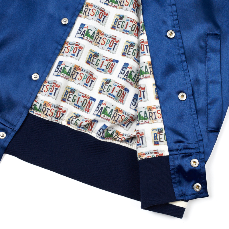  REGION MOTORS CLUB SATIN JACKET