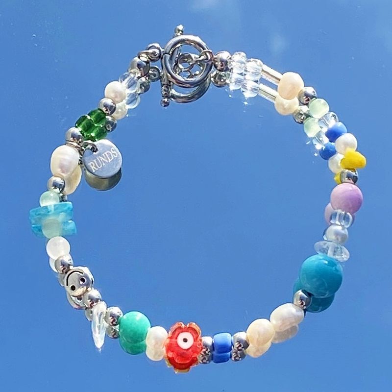 RUNDS(ランド)の「multi beads bracelet 02(Accessories)」