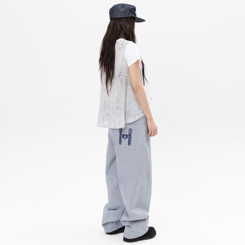 Heart Logo Mix Tee - White