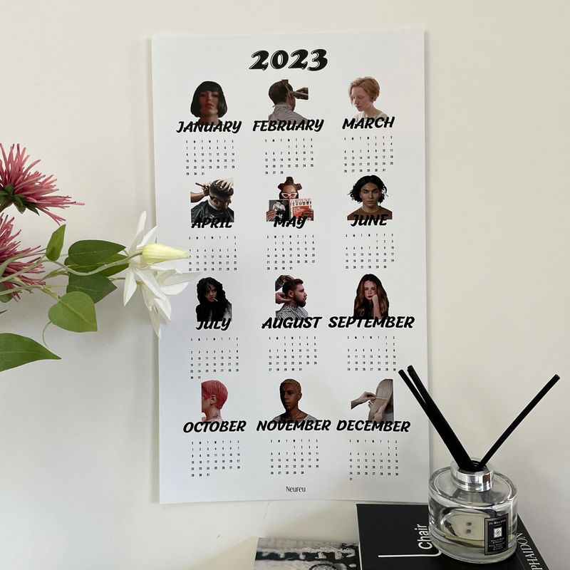 Color Poster Calendar