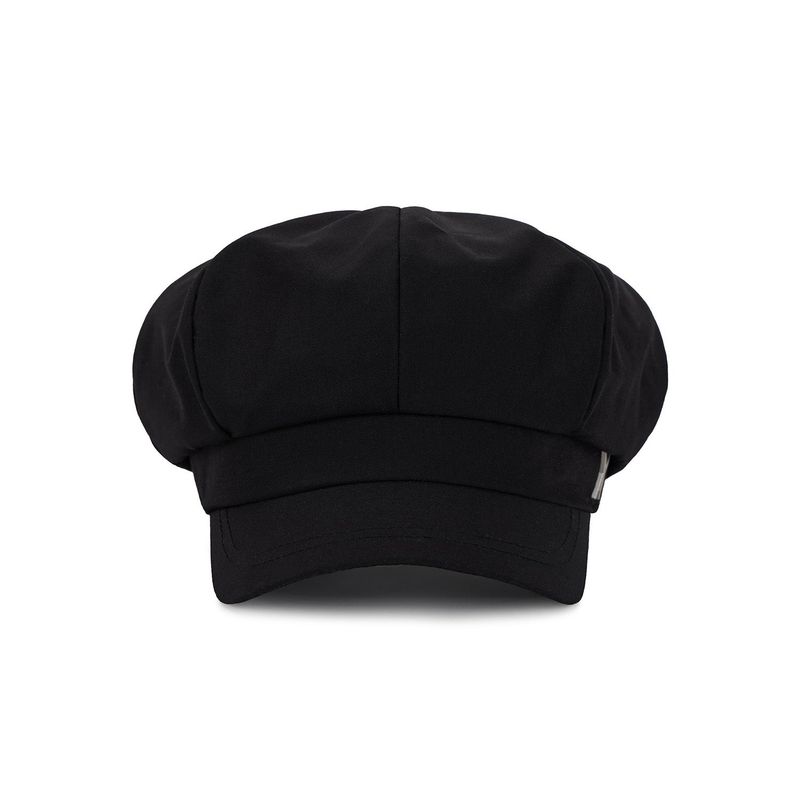 VA Stud Newsboy Cap / Black