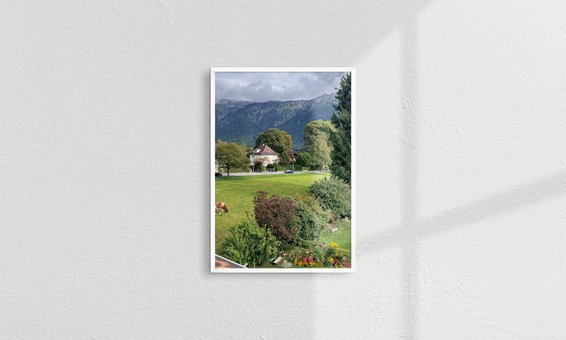 ONCESTUDIO(オンセスタジオ)の「(A3) Switzerland Village Scenic Poster(Interior)」