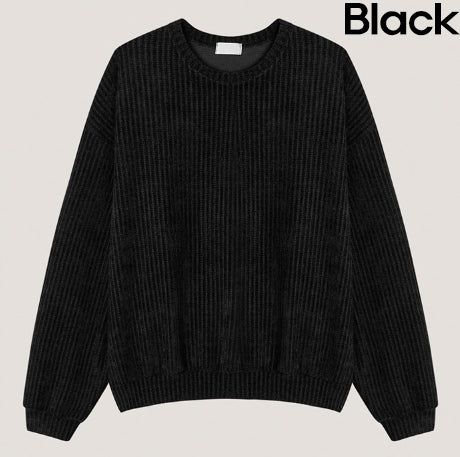Tachy Velvet Knit Sweatshirt