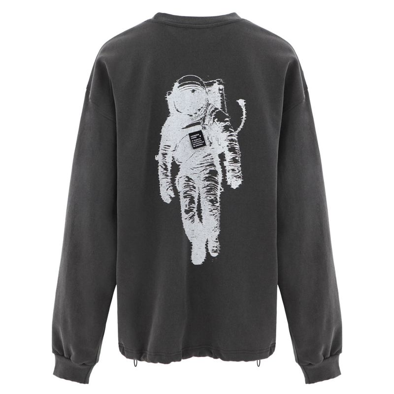 COSMOS T-SHIRT IN DARK GREY