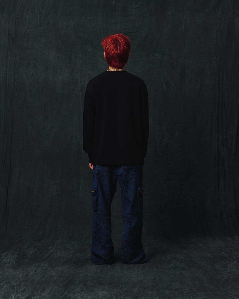 Hazzard002 Michael long sleeved/Black