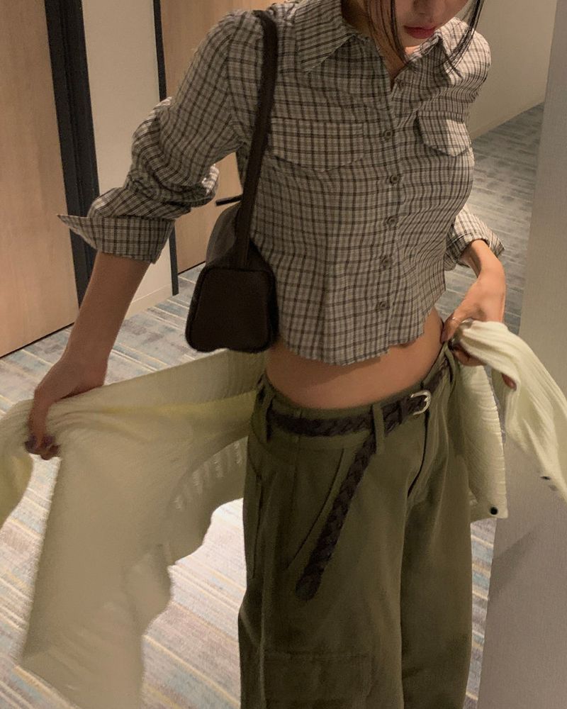 [ORIGINAL] Surf Cargo Buckle Cotton Pants