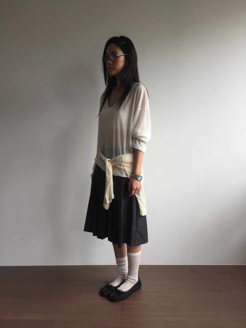 Cinnamon Summer V-neck Knit (6color)