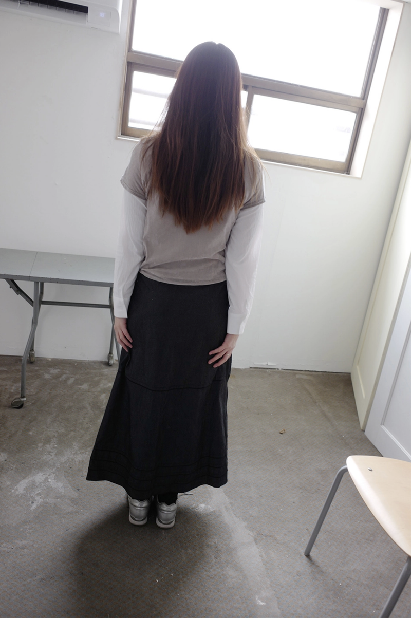 soft cowl neck T (2c)