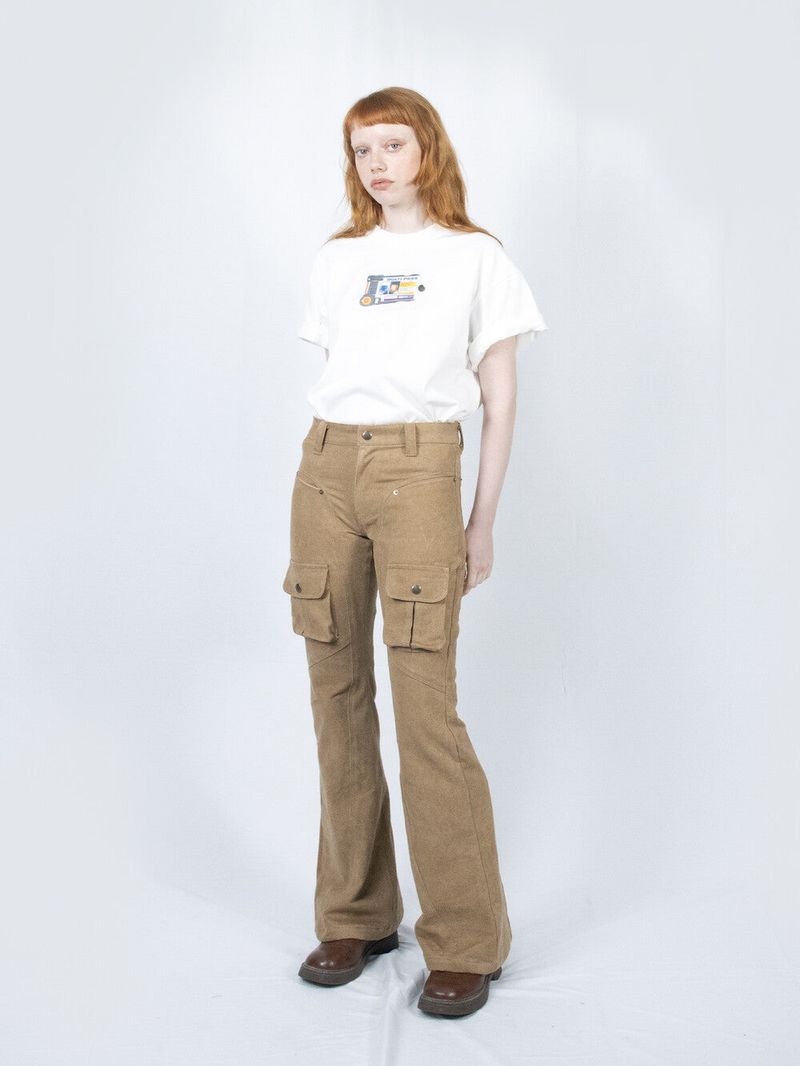 FULLOFSSUN（フルオブサン）の「マルチパス Tシャツ (White)（トップス）」