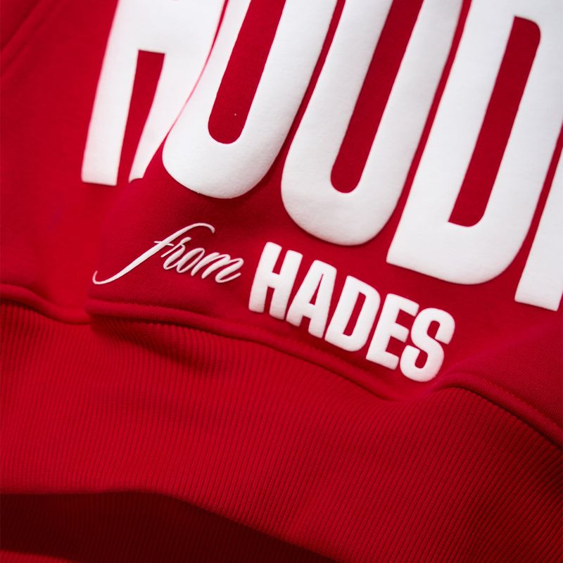 HADES FLEURS RED HOODIE