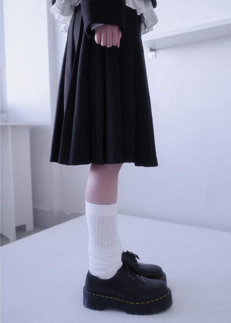 [MD PICK] Pure Roro Pleats Midi Skirt (2color)