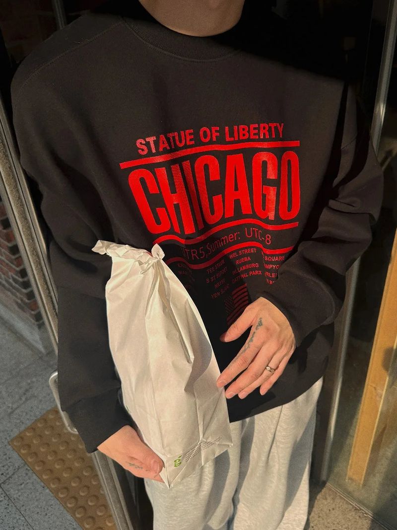 ASCLO（エジュクロ）の「[A-T9893] CHICAGOスーピマスウェット (2色)（Tops）」