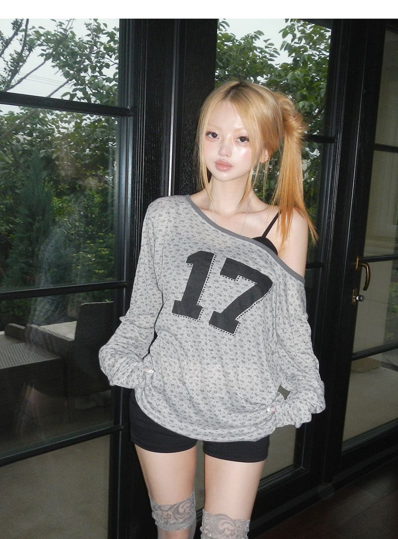jaseumin 17 unabal loose tee(3 color)