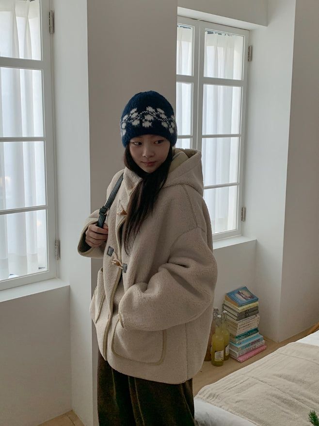 Tont Hairy Knit Beanie